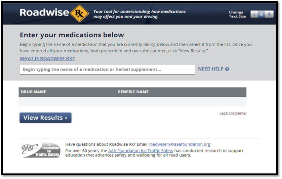 Road Rx Roadwise RX is Phased Out – AAA Driver Training Store